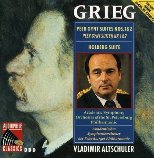 Grieg: Peer Gynt Suites Nos. 1 & 2; Holberg Suite Audiophile Gold Disc (SBM) Altschuler Vladimir