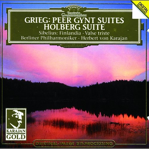 Grieg: Peer Gynt Suites / Sibelius: Valse triste Berliner Philharmoniker, Herbert Von Karajan