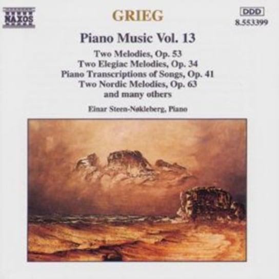 Grieg: Piano Music. Volume 13 Various Artists