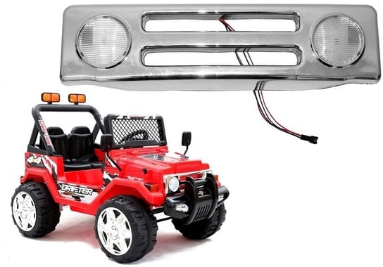Grill Do Auta Na Akumulator Jeep Raptor Lean Toys