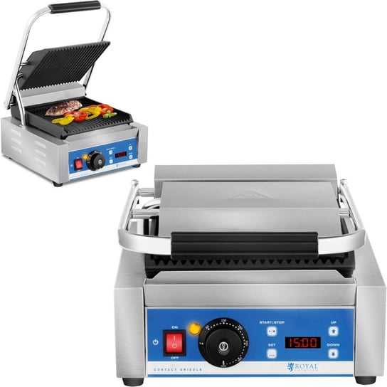 Grill elektryczny ROYAL CATERING RCKG-2200-GY Royal Catering