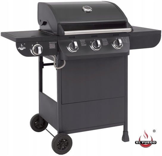 Grill gazowy EL FUEGO COLUMBUS 3+1 El Fuego