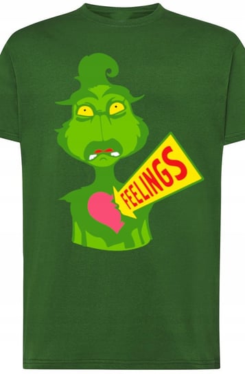 Grinch Boże Narodzenie T-Shirt Modny Rozm.XS Inna marka