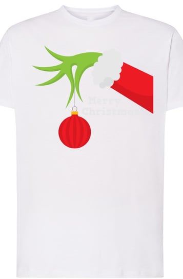 Grinch Świąt Nie Będzie T-Shirt Męski r.M Inna marka