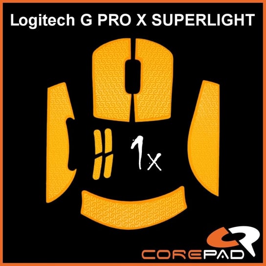 Grip Corepad Logitech G PRO X SUPERLIGHT Orange Inny producent