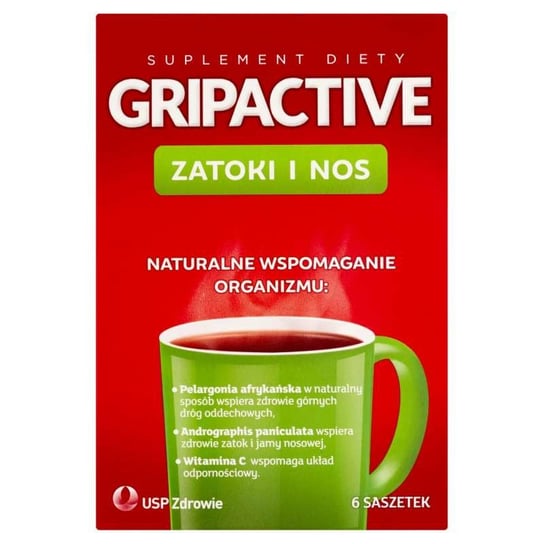 Gripactive, Suplement diety na odporność, 6 szt. Gripactive