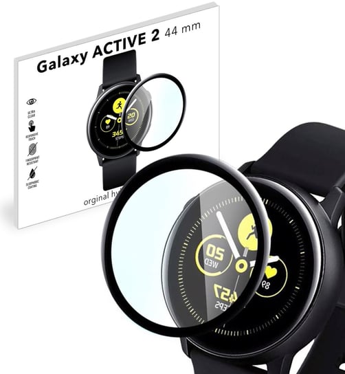 Grizz SZKŁO hybrydowe 3D do Samsung Galaxy Active Watch 2 44 mm Grizz Glass