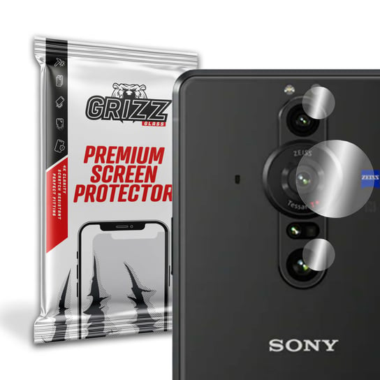 GrizzGlass HybridGlass Camera szkło hybrydowe na obiektyw do Sony Xperia Pro-I GrizzGlass