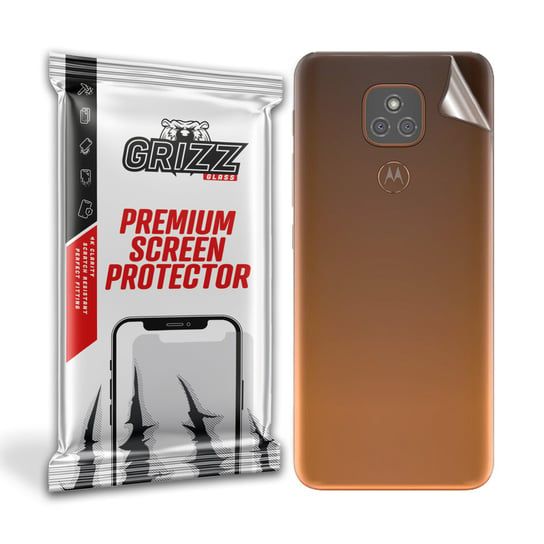 GrizzGlass SatinSkin folia na tył do Motorola Moto E7 Plus Grizz Glass