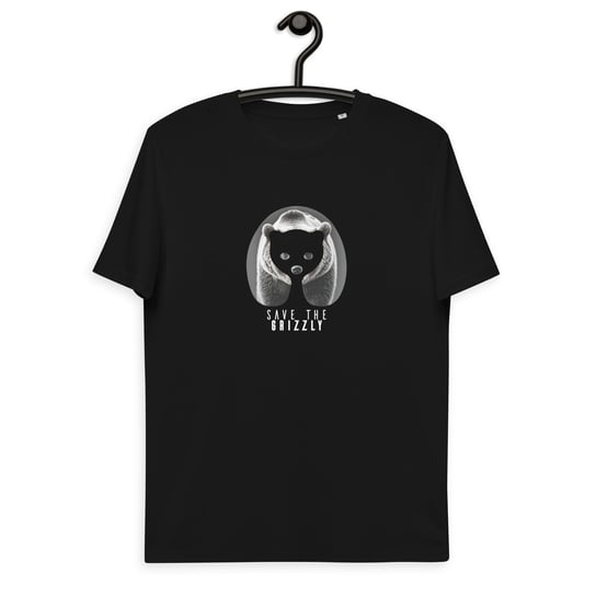 Grizzly – Ekologiczna Koszulka Unisex Z Zagrożonymi Zwierzętami - L AWAK