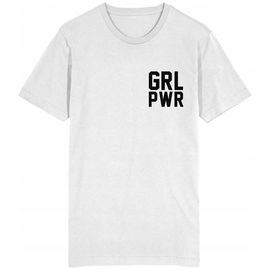 GRL PWR Koszulka Girl Power Feminizm Kobieta Logo GILDAN