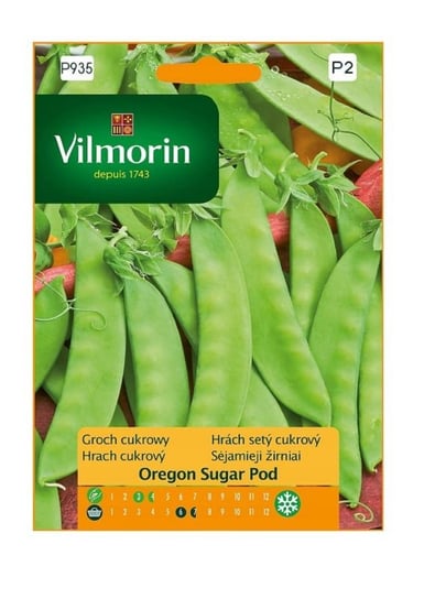 Groch cukrowy Oregon Sugar Pod 40 g Vilmorin Inna marka