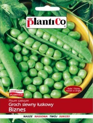 Groch siewny łuskowy Biznes 40 g Plantico Inna marka