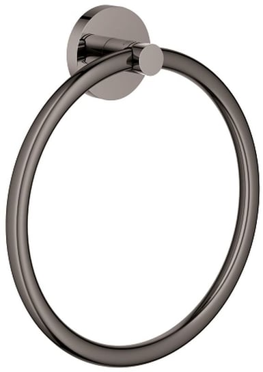 Grohe Essentials wieszak na ręcznik 18 cm okrągły hard graphite 40365A01 Inna marka