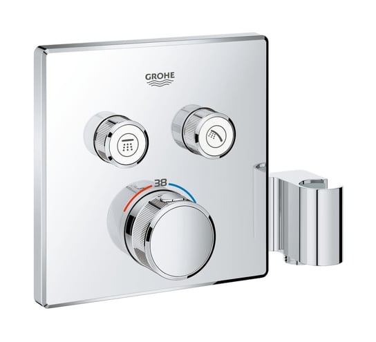 Grohe Grohtherm SmartControl bateria wannowo-prysznicowa podtynkowa termostatyczna ze zintegrowanym przyłączem chrom 29125000 GROHE