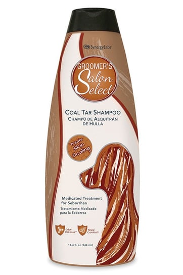 Groomer\'s Salon Select Coal Tar Shampoo / Szampon przeciwłupieżowy, przeciwłojotokowy 544ml SynergyLabs