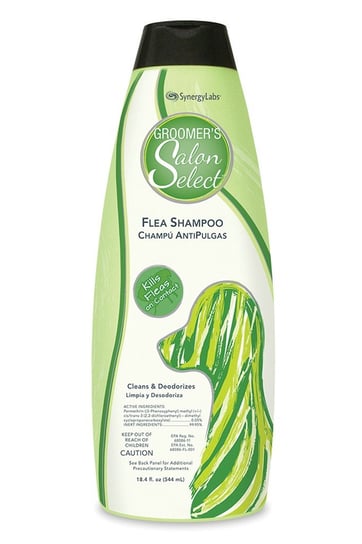 Groomers Salon Select Flea Shampoo Szampon przeciw pchłom 544 ml SynergyLabs