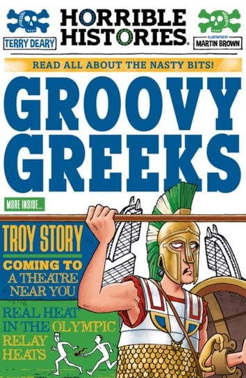 Groovy Greeks (newspaper edition) Deary Terry