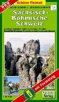 Große Wander- und Radwanderkarte Sächsisch-Böhmische Schweiz 1 : 30 000 Barthel, Barthel Andreas Verlag