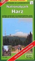 Große Wanderkarte-, Ski- und Radwanderkarte Nationalpark Harz 1 : 35 000 Barthel, Barthel Andreas Verlag