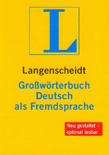 Grosswoerterbuch Deutsch Als Fremdsprache Gotz Dieter, Haensch Gunther, Wellmann Hans