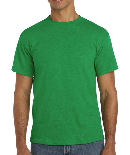 Gildan Classic T-Shirt Manica Corta Uomo - Confezione Da 2, Irish Gravel, Taglia L, 100% Cotone, VisHTEA