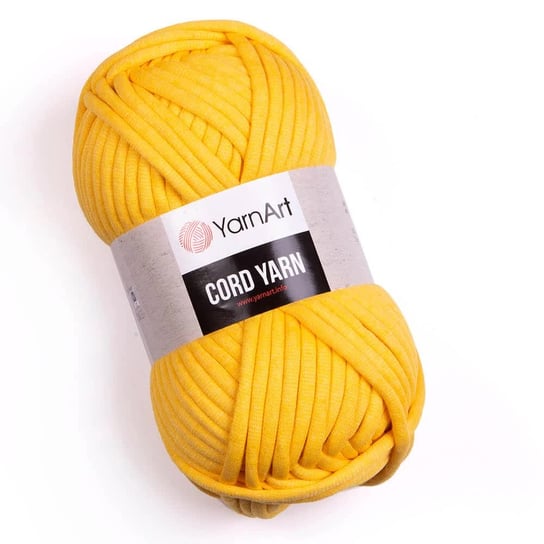 Gruba włóczka YarnArt Cord Yarn nr 764 jasny żółty, sznurek z rdzeniem 250g YarnArt