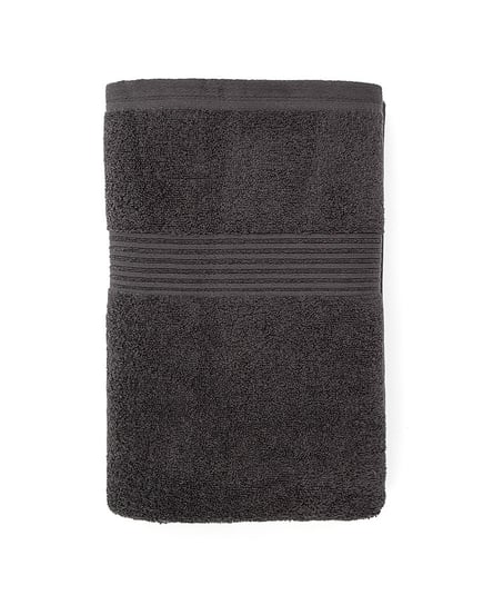 Gruby Bawełniany Ręcznik Timeless 550G/M2 Antracytowy Rozmiar 50X90 cm Tuva Home