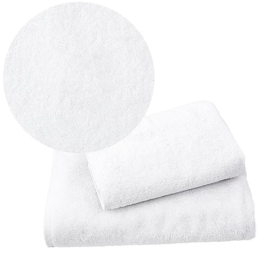 Gruby Ręcznik hotelowy 70x140 cm Premium biały 550 g/m2 Tuva Home