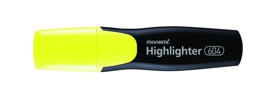 Gruby zakreślacz Highlighter 604 żółty Monami