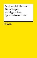 Grundfragen der allgemeinen Sprachwissenschaft Saussure Ferdinand