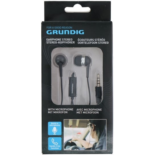 Grundig - Słuchawki douszne przewodowe Forcetop