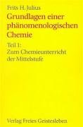 Grundlagen einer phänomenologischen Chemie Julius Frits H.