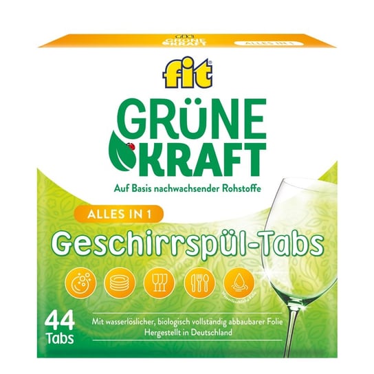 Grune Kraft Alles in 1 tabletki do zmywarki 44szt Fit