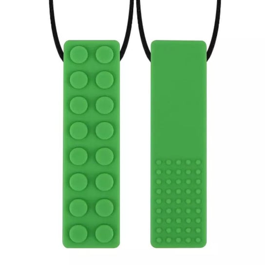 Gryzak Logopedyczny Terapeutyczny Klocek Zielony Livoyn