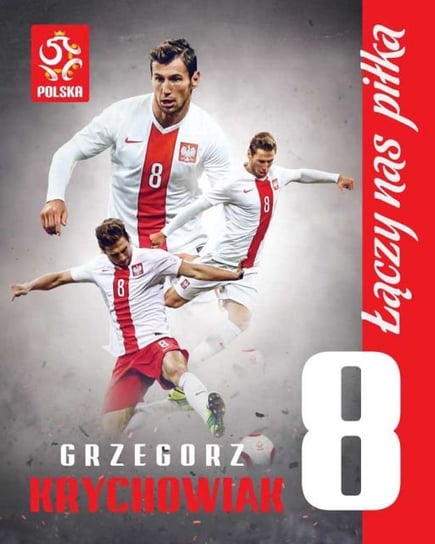 Grzegorz Krychowiak 8 - plakat 40x50 cm PZPN