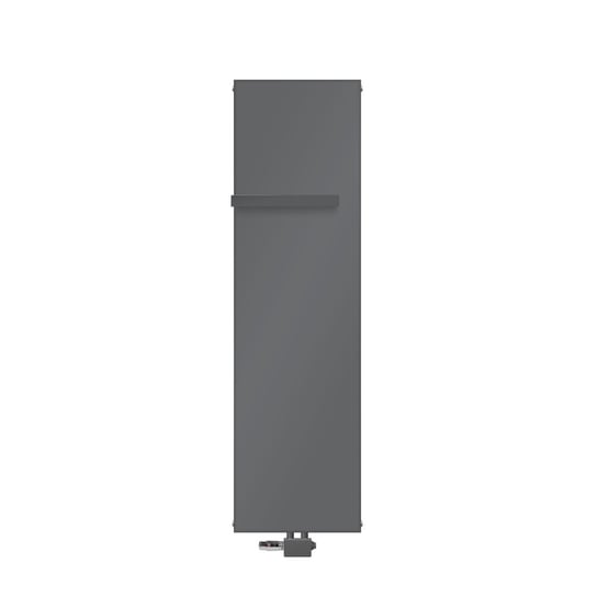 Grzejnik łazienkowy 1600x452 mm antracyt z uniwersalnym zestawem przyłączeniowym, w tym 1x uchwyt prysznicowy ML-Design ML-DESIGN