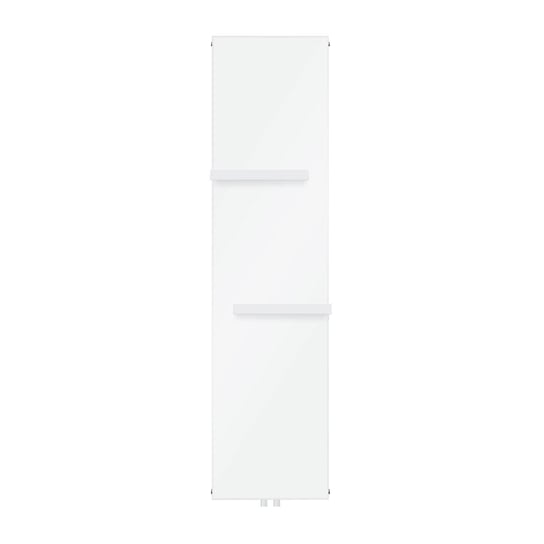 Grzejnik łazienkowy 1800x452 mm biały z podłączeniem środkowym z 2x wieszakiem na ręcznik ML-Design ML-DESIGN