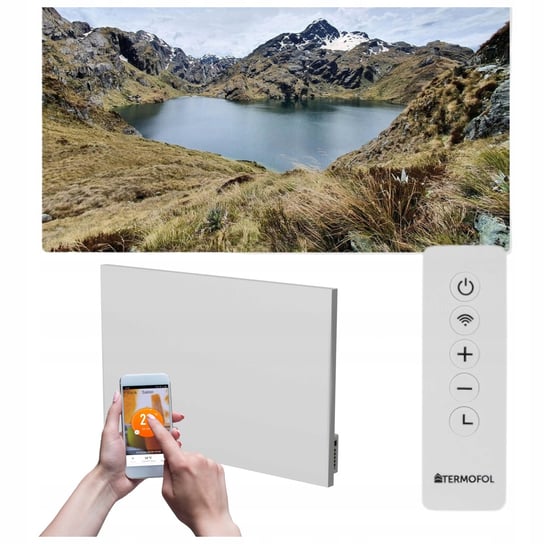 GRZEJNIK na podczerwień obraz 500W 85x60cm WiFi TERMOFOL