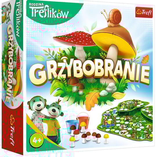 Grzybobranie Rodzina Treflików, gra planszowa, Trefl Trefl