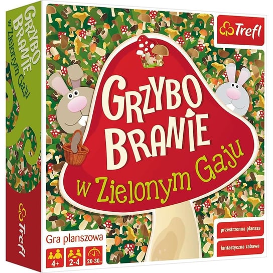 Grzybobranie w Zielonym Gaju, gra planszowa, Trefl, 988 Trefl