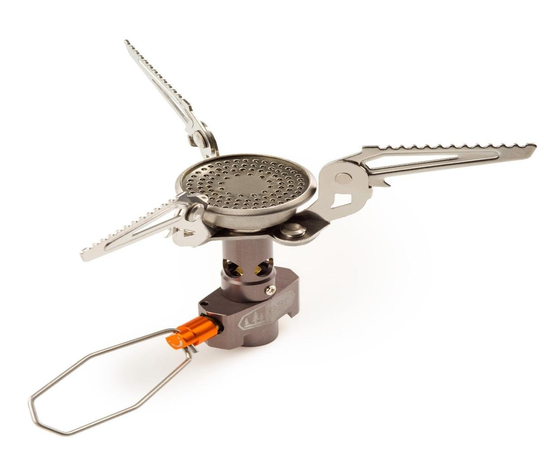 Fornello Da Campeggio Pinnacle Canister Stove: Pieghevole, 10.200 BTU