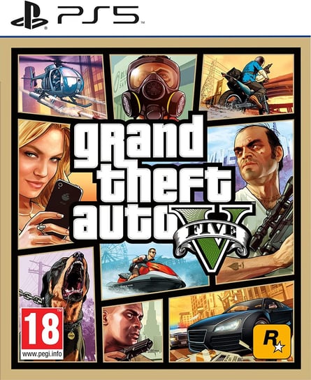 GTA 5 - Grand Theft Auto V PL/ES (PS5) Rockstar Games