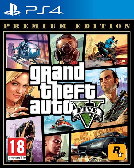 Gta 5 - Grand Theft Auto V Premium Edition Pl, PS4 Rockstar Games