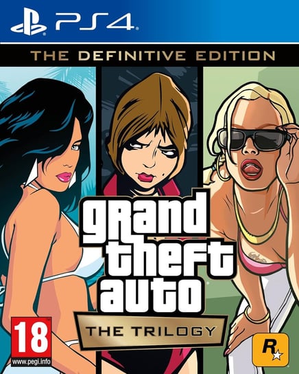 GTA - Grand Theft Auto : The Trilogy - The Definitive Edition PL/EN  (PS4) Rockstar Games