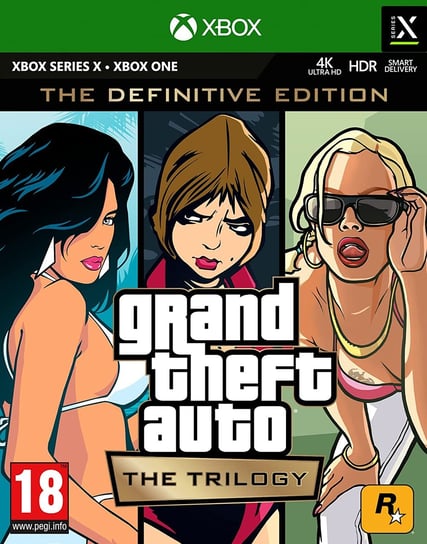 GTA - Grand Theft Auto : The Trilogy - The Definitive Edition PL/ENG, Xbox One, Xbox Series X Rockstar Games
