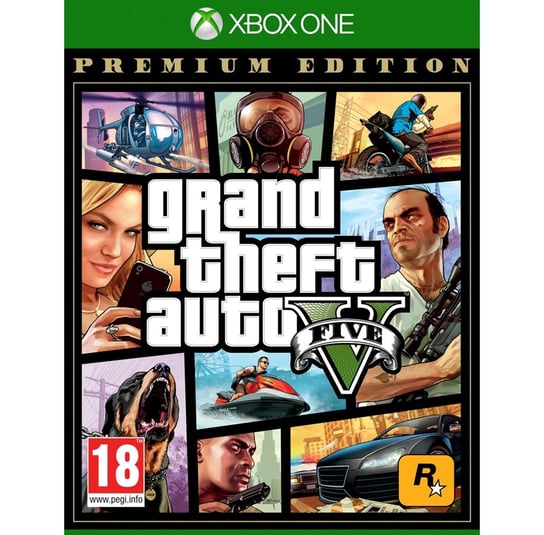 GTA V +Online +Mapa +Starter Xbox One Series X PL Inny producent