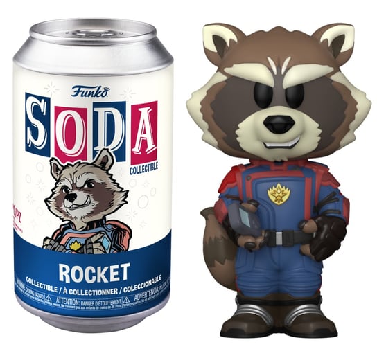 guardians of the galaxy 3 - pop soda - rocket with chase (m) Funko