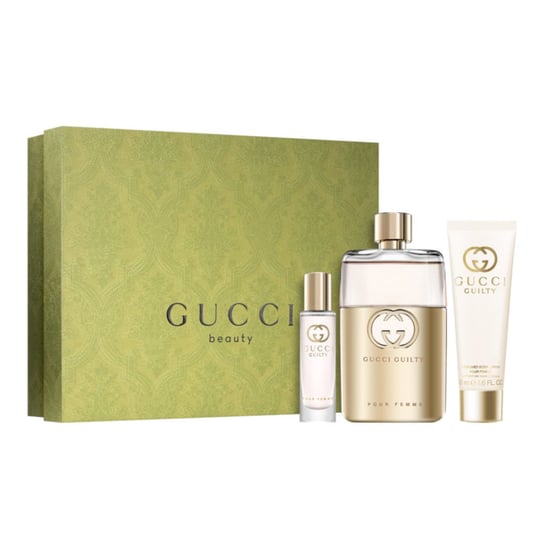 Gucci, Guilty Pour Femme, zestaw kosmetyków, 3 szt. Gucci