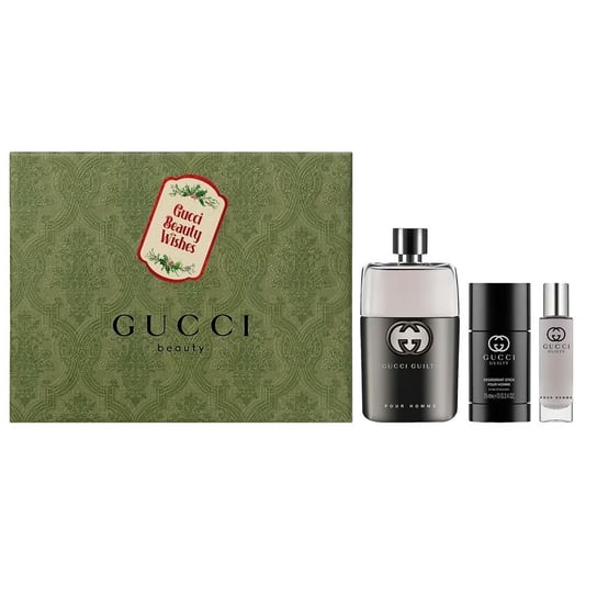 Gucci Guilty, Pour Homme, Zestaw Kosmetyków, 3 Szt. Gucci